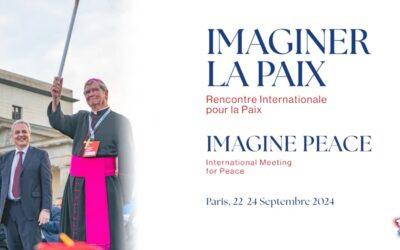 Imaginer la Paix – Imagine Peace: In Parijs van 22 tot 24 september voor de Internationale Ontmoeting voor Vrede